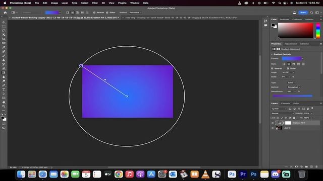 How to Adjust and Edit Gradients - Live Gradient Tool - Photoshop 2023 смотреть онлайн