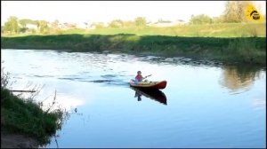 Надувная быстроходная #байдарка Вега-2. Видеообзор от клиента