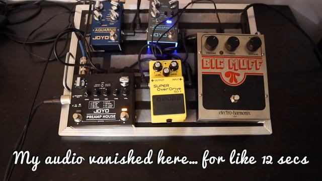 The Joyo Preamp House With Pedals! (Using It Direct With Pedals) - Presented By AJL Music!