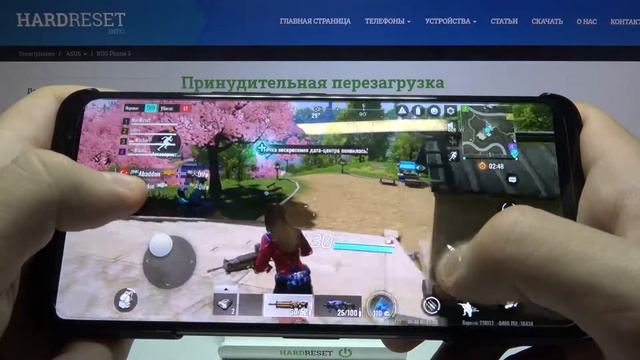 Игровой тест ASUS ROG Phone 3 / Как ASUS ROG Phone 3 справляется с играми? смотреть онлайн