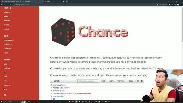 Generating Realistic Fake Data in Minutes with Chance JS ? смотреть онлайн