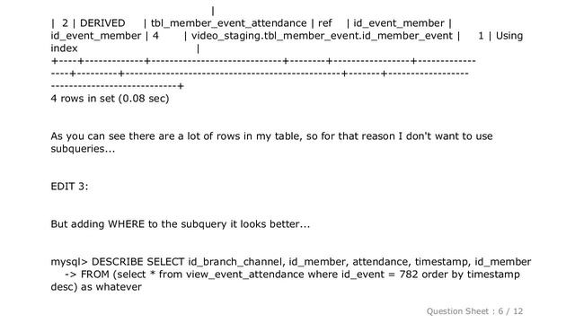 MySQL : Select only last value using group by at mysql смотреть онлайн