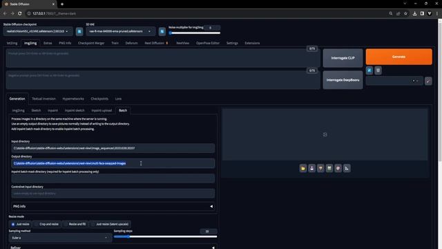 Create a Multiple Face Swapped Video in Stable Diffusion (NextView & ReActor) смотреть онлайн