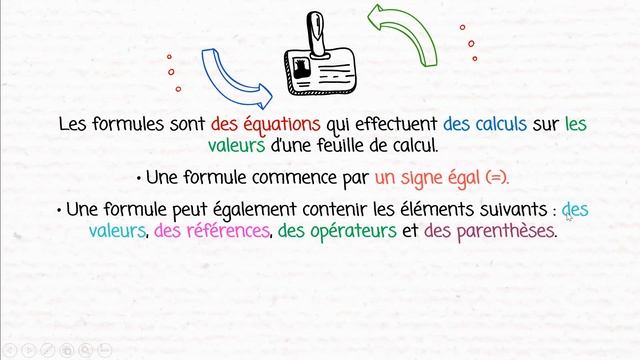 Chapitre 3: Le tableur (Excel) + Exercices смотреть онлайн
