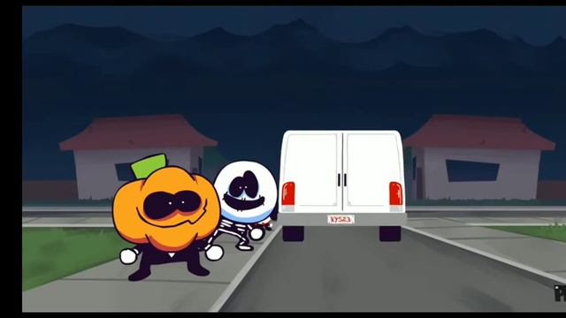 жуткий месяц (русская озвучка) FNF смотреть онлайн