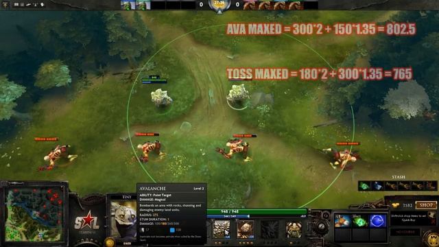 Dota 2 Advanced Guides: Tiny "Toss or Avalanche"? смотреть онлайн
