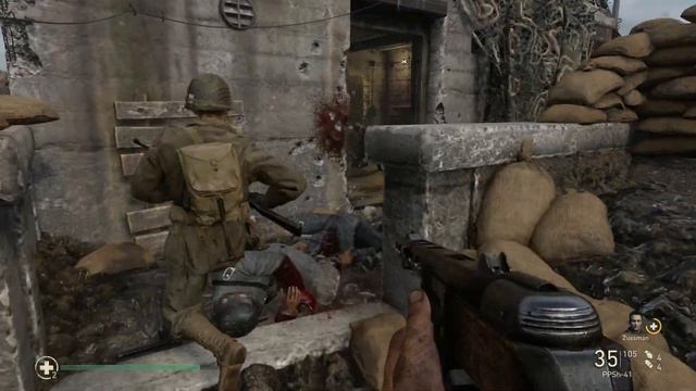 CALL OF DUTY WW2 Walkthrough Gameplay Part 1 - Normandy-DDAY- - Campaign Mission 1 (COD World War 2