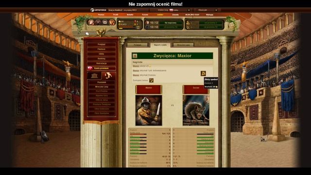 Gladiatus #1 - Początek wielkich mordów! смотреть онлайн