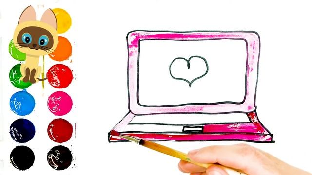 Bolalar uchun Kompyuter rasm chizish/Drawing Computer for children/Рисование Компьютер для детей смотреть онлайн