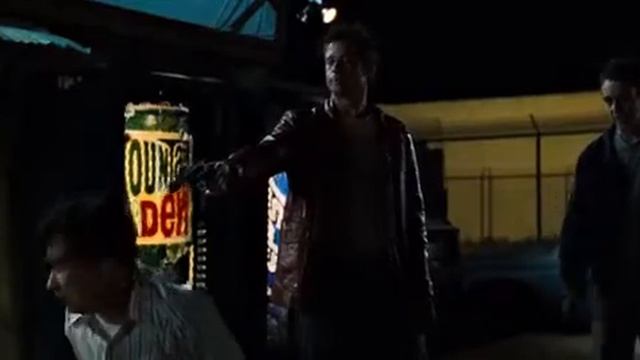 Бойцовский клуб отрывок Тайлер и ветеринар смотреть онлайн