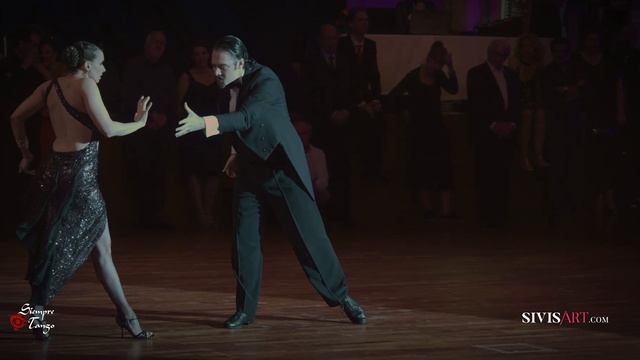Silvia Grynt & Guillermo Salvat 2/4 Tango exhibition by Sivis’Art смотреть онлайн