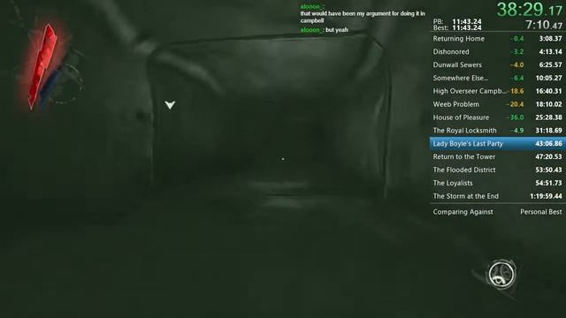 Dishonored All Achievements speedrun (Base Game) in 1:15:29.80 (Previous WR/Previous PB) смотреть онлайн
