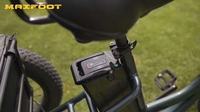 Maxfoot® Long-Range Electric Trike смотреть онлайн