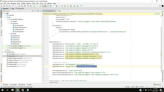 INSTAGRAM App with Firebase - Part 4 - Search Users and Follow - Android Studio Tutorial смотреть онлайн
