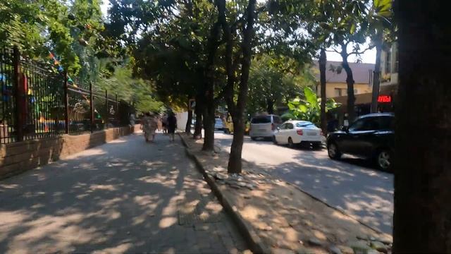 Лазаревское ул.Павлова в сторону моря