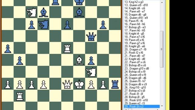 100 dragon chess. 100 клеточные шахматы с драконами. смотреть онлайн