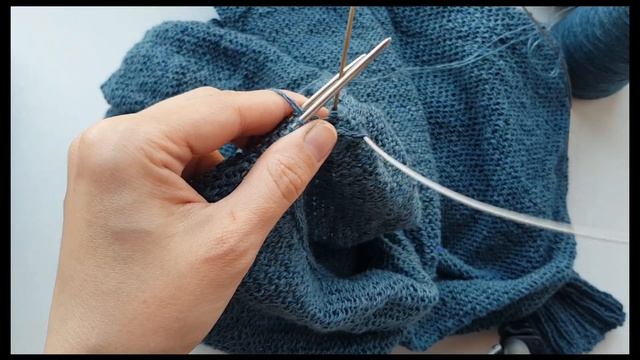 Свитер "Мёрфи". Обработка горловины смотреть онлайн