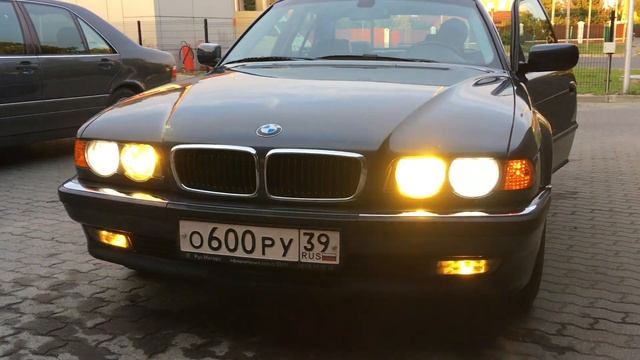 BMW 728i e38, custom light block (LCM) coding / пользовательская кодировка блока света (LCM) смотреть онлайн