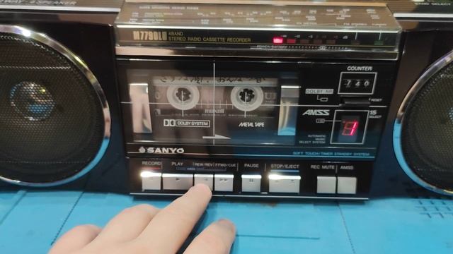 Sanyo M7790LU #Sanyo #7790 #radio #cassette #player смотреть онлайн