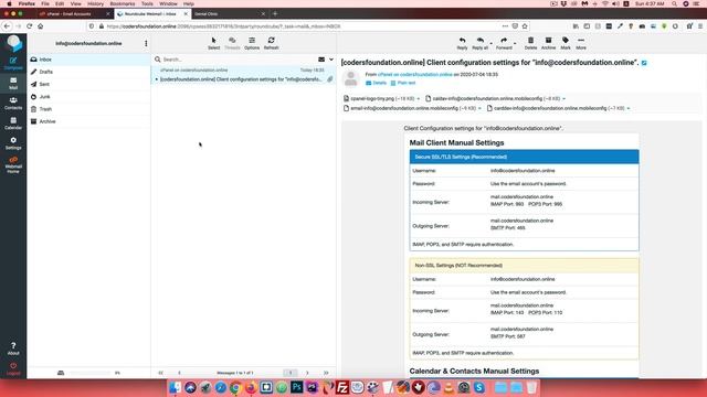 How to create and manage a Business Email Account in cPanel | Bangla Tutorial | Coders Foundation смотреть онлайн