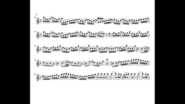 Quantz - Flute Sonata in F major, III Vivace смотреть онлайн