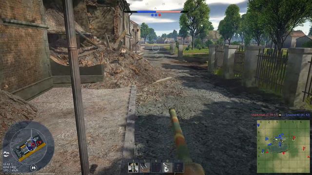 War Thunder T 34 747 (r) A Team Player and I Got Reported for What?????? смотреть онлайн