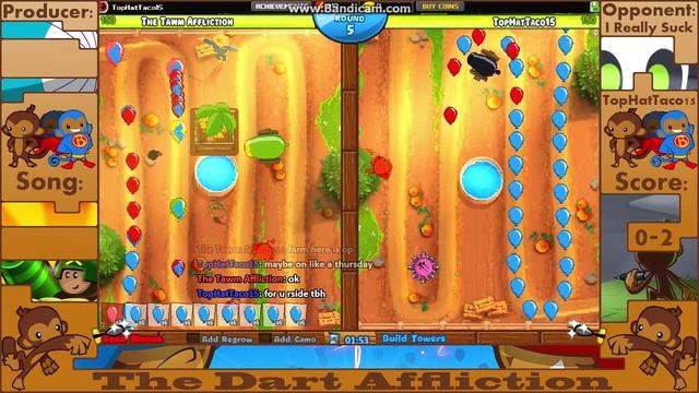 Ep 76 - I Really Suck vs TopHatTaco15 - King of the Hill Bloons TD Battles смотреть онлайн