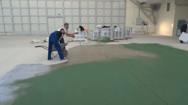 Эпоксидный Пол с Кварцевым Песком BAUTECH UKRAINE смотреть онлайн