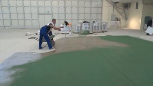 Эпоксидный Пол с Кварцевым  Песком   BAUTECH UKRAINE