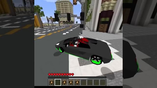 Building a Minecraft City with Cars Mods (cars 1x1) смотреть онлайн