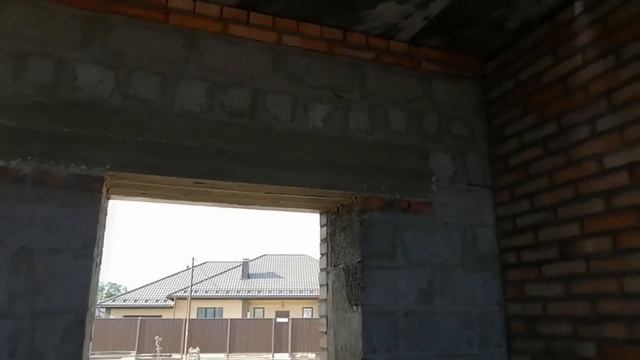 Строим свой дом. Продвижение. Перекрыли первый этаж. смотреть онлайн
