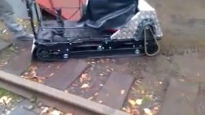 Мотобуксировщик с задним приводом