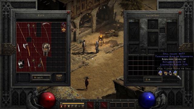 Gambling 50 Million Gold for Rings in Diablo 2 Resurrected / D2R смотреть онлайн