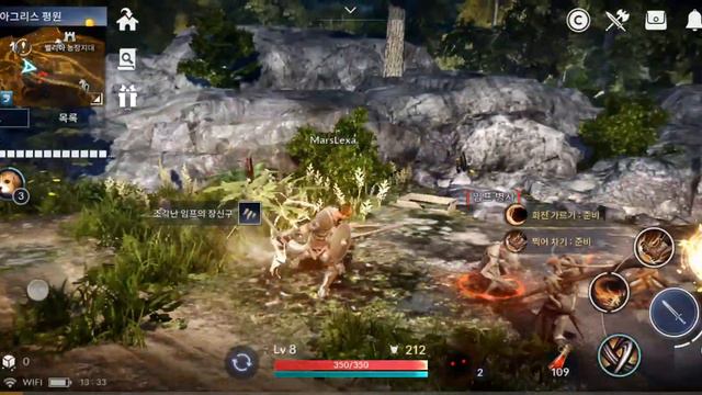 Black Desert Mobile на Samsung Galaxy s8+ gameplay смотреть онлайн