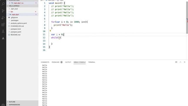 #10 Dart loops and Iterator - FOR vs WHILE vs DO WHILE Loops comparison Dart Tutorials in telugu смотреть онлайн