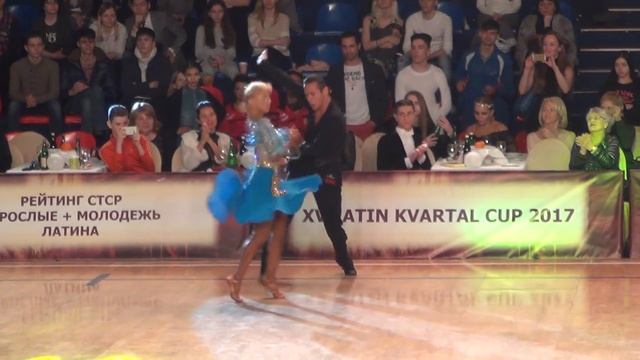 Armen Tsaturyan - Svetlana Gudyno | Moscow WO LAT 2017 | F Samba смотреть онлайн