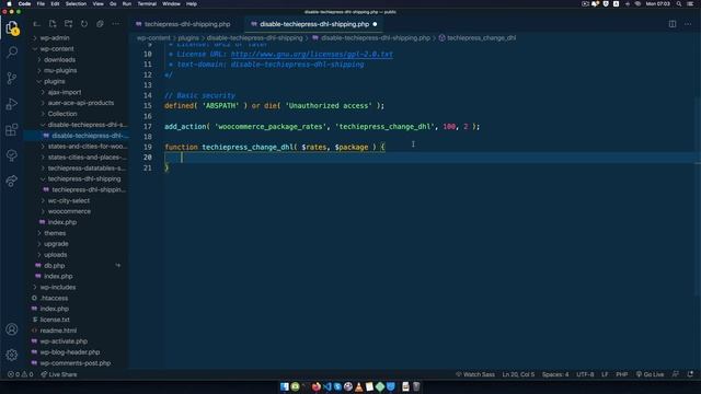 Disable Woocommerce Shipping Method based on Selected State смотреть онлайн