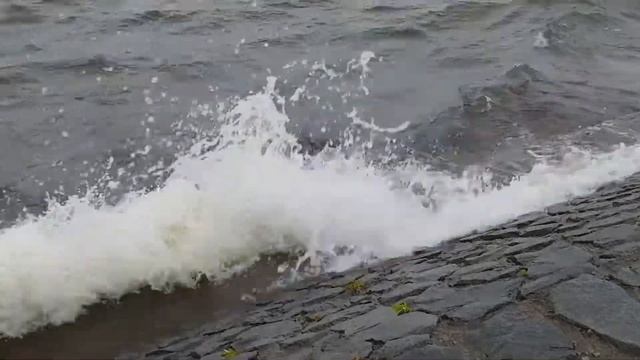 Онежское озеро, набережная Петрозаводска смотреть онлайн