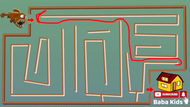 Need Help to save the fish cross the 6 maze puzzles and reach home смотреть онлайн