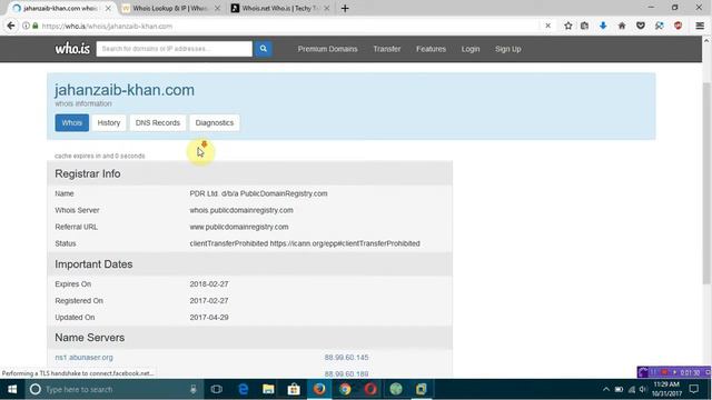 WHOis Net And Who Is And Whois In Linux Terminal