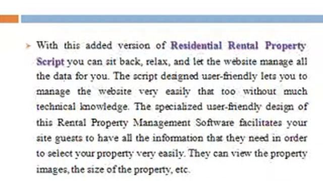 PHP REAL ESTATE Residential Rental Property script смотреть онлайн