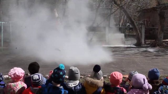 25 апреля "Месячник пожарной безопасности"В гостях у ребят экипаж пожарной службы смотреть онлайн