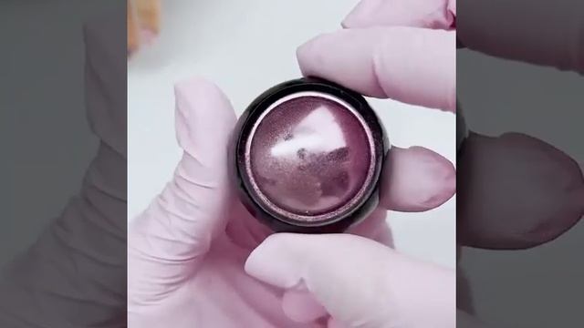 Модный маникюр с розовой втиркой | LOVELY NAILS смотреть онлайн