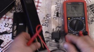 Как определить полярность подключения мультиметром .