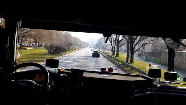 Pov Truck Driving Hungary ?? DAF XF 480.CV Camera.  Unloading In Miskolc. End Hurry Go Home!
