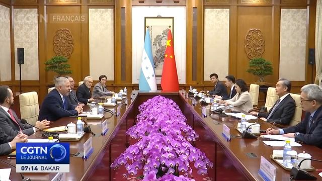 Wang Yi rencontre le ministre hondurien des Affaires étrangères смотреть онлайн