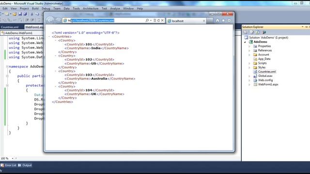 Binding an asp.net dropdownlist with an XML file - Part 18 смотреть онлайн