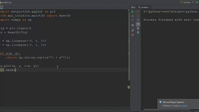 Graficar funciones en 3D con Python: Matplotlib 3 смотреть онлайн