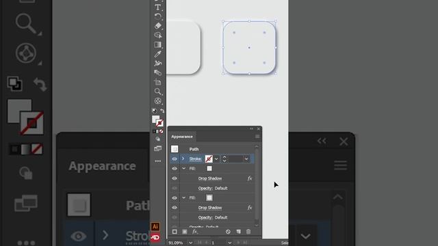 Create Soft UI / Neumorphism in Adobe Illustrator смотреть онлайн