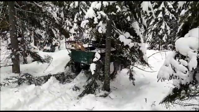 Очередная поездка в лес, без поломок не обошлось. смотреть онлайн